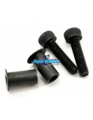 Bagues et vis longues de fusées avants Kyosho Inferno MP9 / MP10 / MP10T / GT3 IF467 - Kyosho Inferno MP9 TKI2 / TKI3 - Pièces d
