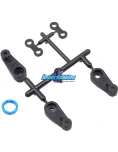 Kit palonniers de servo 15.5mm 23T - 24T - 25T AS9180 Team Associated B6 / B6.1 / B6.2 / SC6.1 / T6.1 AS91728 - Team Associated