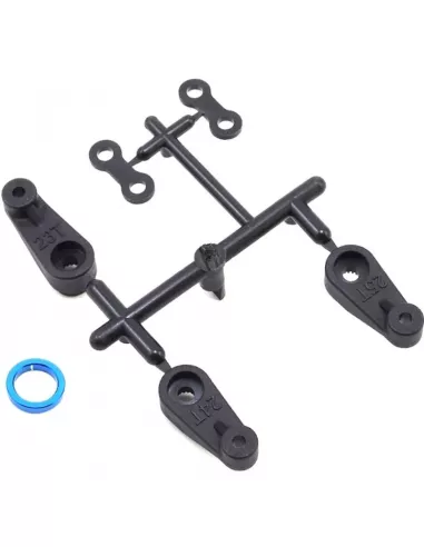 Servo Horn Set - 15.5mm 23T - 24T - 25T AS9180 Team Associated B6 / B6.1 / B6.2 / SC6.1 / T6.1 AS91728 - Team Associated B6.1 &