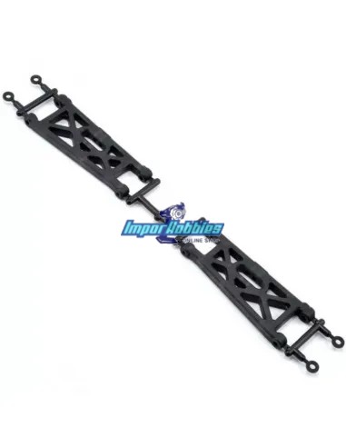 Triangles inferieurs avant Carbon (2 U.) Kyosho Ultima RB6 / RB6.6 UMW710 - Kyosho Ultima RB6 Kit - Pièces detachées et options