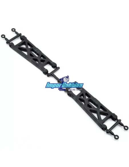 Triangles inferieurs avant Carbon (2 U.) Kyosho Ultima RB6 / RB6.6 UMW710 - Kyosho Ultima RB6 Kit - Pièces detachées et options