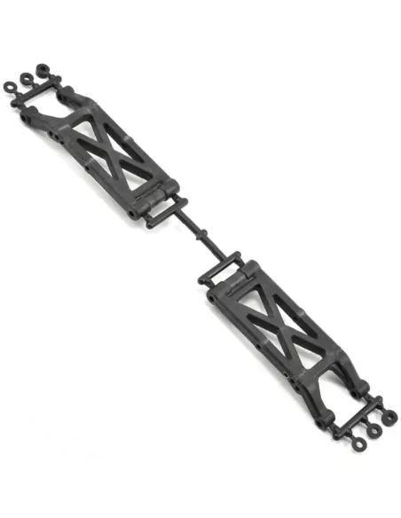 Rear Lower Suspension Arm Set  - Carbon (2 U.) Kyosho Ultima RB6 / RB6.6 & Lazer ZX6 / ZX6.6 UMW711B