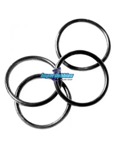 Joints toriques d'amortisseurs mediums (4 U.) Kyosho RB6 / RT6 / SC6 / ZX-5 / ZX6 W5181-05 - Kyosho Ultima RB6 Kit - Pièces deta