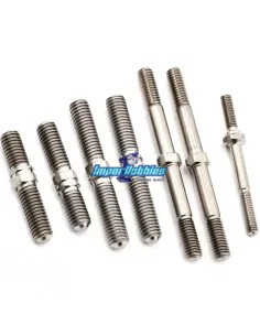 Kit de bielettes titane Kyosho Inferno MP10 / MP10 TKI2 / MP10e IFW601 - Kyosho Inferno MP10 - MP10 TKI2 Nitro Kit - Pièces deta