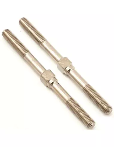 Hard Turnbuckle 3x40mm (2 U.) Kyosho RB5 / RB6 / RB6.6 / ZX-5 / ZX6 97008-40H - Kyosho Ultima RB6 Kit - Spare Parts & Option Par