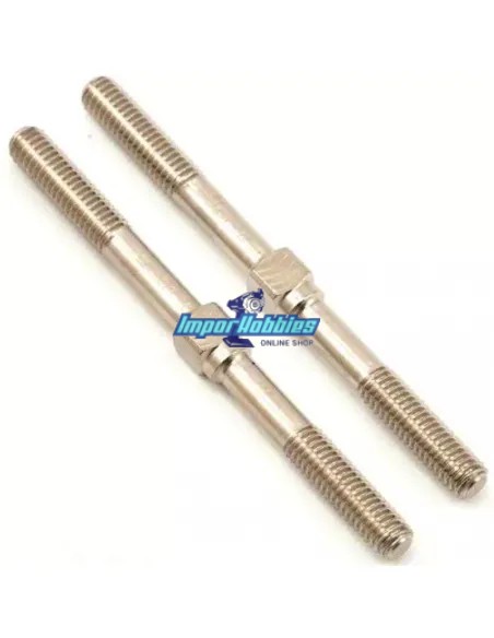Tirante ajustable Hard 3x40mm (2 U.) Kyosho RB5 / RB6/ RB6.6 / ZX-5 / ZX6 97008-40H - Kyosho Ultima RB6 Kit - Repuesto y opcione