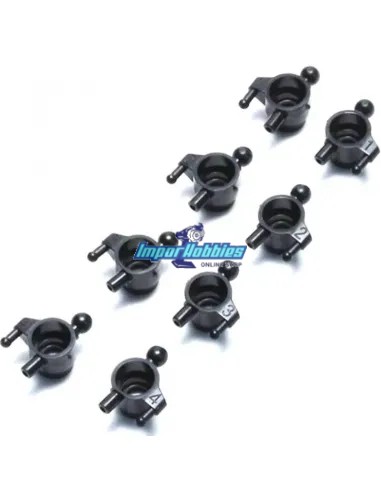 Set manguetas dirección 1º - 2º - 3º - 4º Kyosho Mini-Z AWD MA-020 / MA-030EVO / FWD MDW202 - Kyosho Mini-Z AWD Sports - Repuest