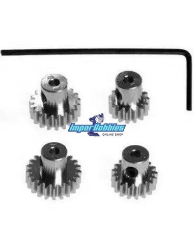 Pignons aluminium - Option 15-17-19-21T Kyosho Mini-Z AWD / FWD MDW021 - Kyosho Mini-Z AWD Sports - Pièces detachées et options