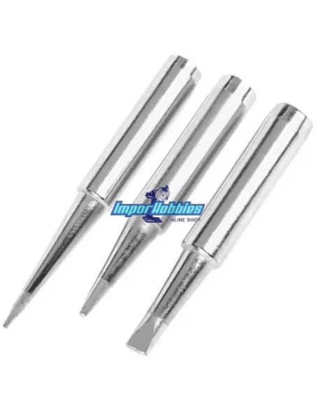 Puntas de reemplazo para estación de soldadura - C-48512 (3 Uds.) Team Corally C-48513 - Soldadura y Accesorios