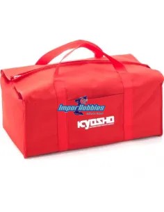 Maleta porta coche roja 320X560X220mm escala 1/8 Kyosho 87619 - Maletas y bolsas de transporte RC