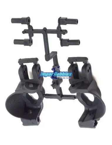 Etriers avant plastiques 17.5º Kyosho Inferno MP9 / MP10 / MP10T / GT3 IFW468B - Kyosho Inferno MP9 TKI2 / TKI3 - Pièces detaché