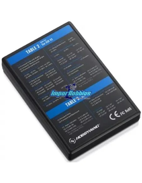 Tarjeta de programación LED Hobbywing / Hobbytech Konect 30501003 - Programadores para variadores