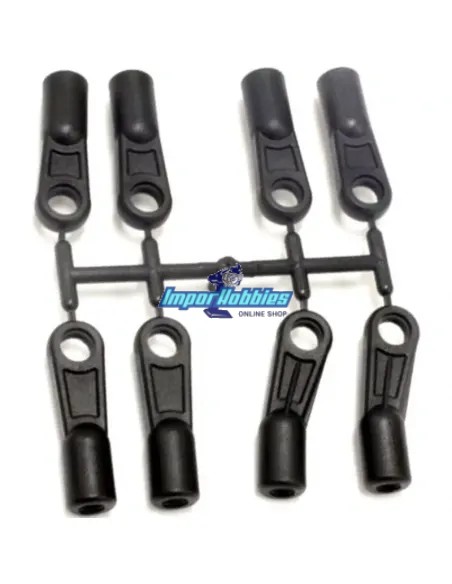 Rotulas plásticas de tirantes superiores Kyosho Inferno MP10 / MP11 IF617 - Repuesto y opc