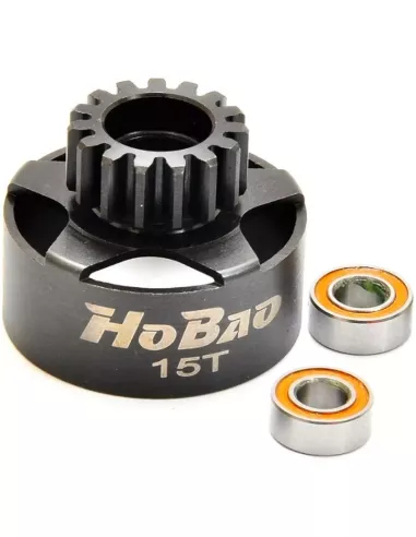 Vented Clutch Bell 15T Hobao Hyper 7 TQ / 8.5 / VS / MT Plus 88233 - Hobao Hyper 8 & 8.5 Nitro