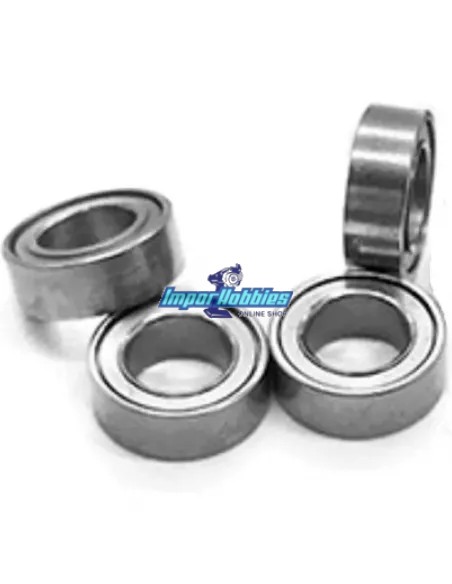 Rodamientos de bolas - High Speed 4x7x2.5mm (4 Uds.) Fussion FS-B0069 - Rodamientos RC por medida / dimensiones