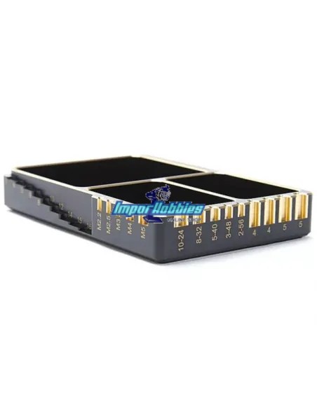Coupelle Multi Usage Aluminium Black Gold 120X80X18mm Arrowmax AM171063 - Boites de stockage & Plateau à vis en aluminium
