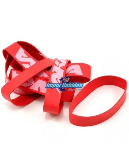 Bandes elastiques de montage de pneus 1/10 & 1/8 Scale (8 U.) AKA 44002 - Colle cyano & Bandes de montage pour pneus