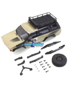Carrosserie peinte Quick Sand Kyosho Mini-Z 4x4 Crawler Toyota 4Runner - Hilux Surf MXB04SY - Kyosho Mini-Z 4x4 Crawler Series -
