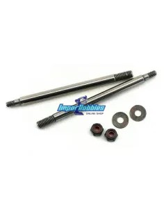 Vástagos amortiguador delanteros 3.5x53mm (2 Uds.) Kyosho Inferno Neo / MP9 / MP10 IFW140-02 - Kyosho Inferno 7.5 / Neo / Neo Ra