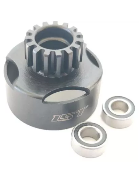 Clutch Bell 15T - Universal Vented With Bearings Fussion FS-EC012 - Clutch Bells
