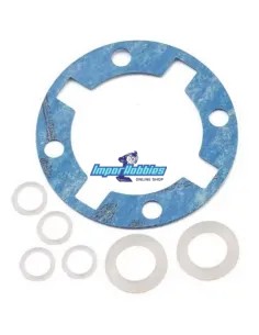 Juntas de diferencial Team Associated B6.1 / B6.1D / B6.2 / B6.2D / SC6.1 / T6.1 AS91782 - Team Associated B6.1 & B6.1D - Repues