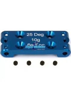 Cellule avant aluminium 10gr. Team Associated B6 / B6.1 / B6.2 / B6.2D / SC6.1 / SC6.2 / T6.1 / T6.2 AS91658 - Team Associated B