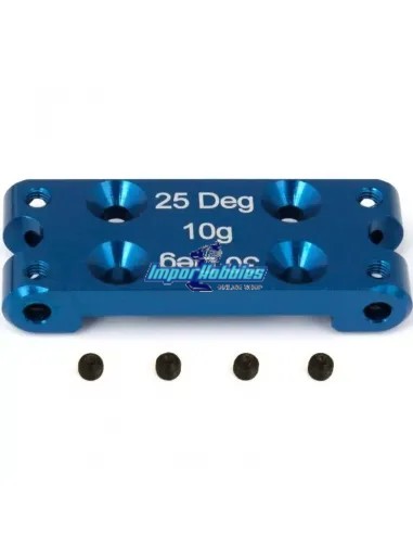 Cellule avant aluminium 10gr. Team Associated B6 / B6.1 / B6.2 / B6.2D / SC6.1 / SC6.2 / T6.1 / T6.2 AS91658 - Team Associated B