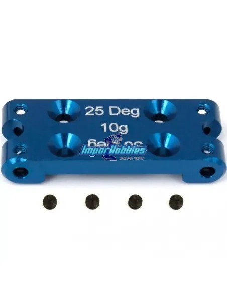 Cellule avant aluminium 10gr. Team Associated B6 / B6.1 / B6.2 / B6.2D / SC6.1 / SC6.2 / T6.1 / T6.2 AS91658 - Team Associated B