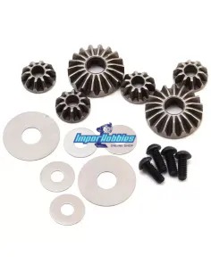 Kit remplacements pignons differentiels Team Associated B6.1 / B6.1D / B6.2 / B6.2D / SC6.1 / T6.1 AS91780 - Team Associated B6.