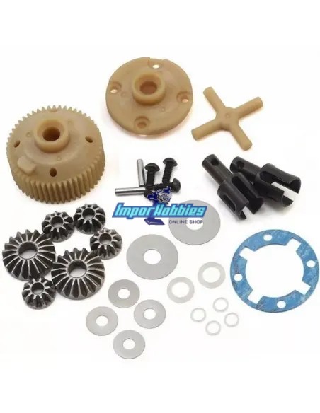 Diferencial de piñones completo Team Associated B6.1 / B6.1D / B6.2 / B6.2D / SC6.1 / T6.1 AS91786 - Team Associated B6.1 & B6.1
