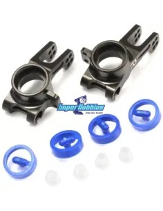 Manguetas traseras aluminio (2 Uds.) Kyosho Inferno MP9 TKI4 / MP9e EVO / Inferno GT3 IF490 - Kyosho Inferno MP9 TKI4 Nitro Kit