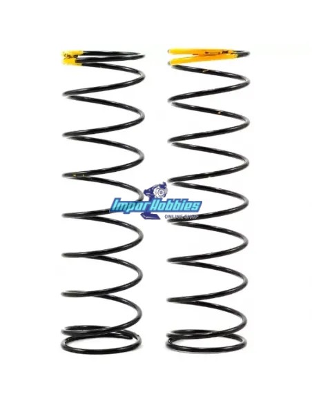 Muelle amortiguador trasero amarillo (2 U.) 83mm / 65.7gF Hot Bodies D815 / D817 / E817 / D819 109815 - Hot Bodies D817 & D817 V