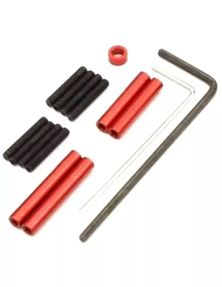 Aluminum Link Rod Set - WB-110mm Kyosho Mini-Z 4x4 Crawler MXW001R - Kyosho Mini-Z 4x4 Crawler Series - Spare Parts & Option Par