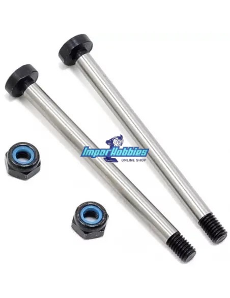 Axes de suspensions avants inférieurs 3x42.8mm Kyosho Inferno MP9 / MP10 / MP10T / GT3 IFW458 - Pieces