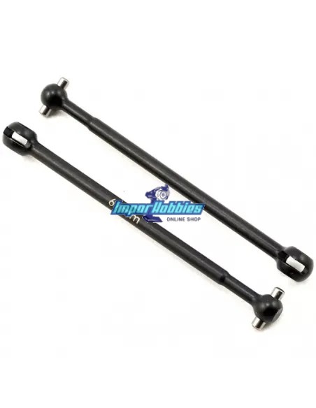 Palier cardan trasero 67mm (2 Uds.) Team Associated B6 / B6D / B6.1 / B6.1D / B6.2D AS91434 - Team Associated B6.1 & B6.1D - Rep