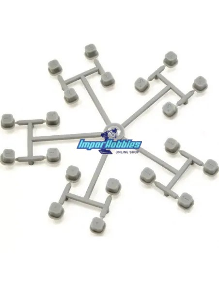 Inserts pour cale de pincement Team Associated B6 / B6.1 / B6.2 / B6.3 / B6.4 / B64 / B74 / B74.1 / SC6.1 / T6.1 AS92014