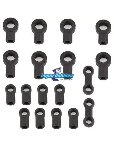 Rotulas plásticas Team Associated B6.1 / B6.1D / B6.2 / B6.2D / SC6.1 / T6.1 AS91820 - Team Associated B6.1 & B6.1D - Repuesto y