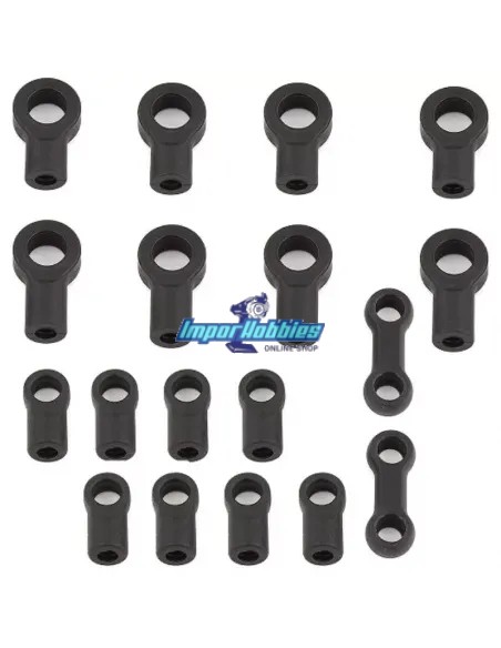 Rotulas plásticas Team Associated B6.1 / B6.1D / B6.2 / B6.2D / SC6.1 / T6.1 AS91820 - Team Associated B6.1 & B6.1D - Repuesto y