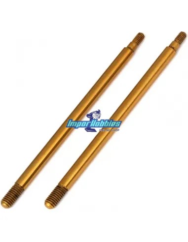 Tiges d'amortisseurs TiN 3.5x42.5mm (2 U.) Team Associated RC8B3.2 / T3 / T3.1 / T3.2 AS81173 - Team Associated RC8 B3.2 Kit - P