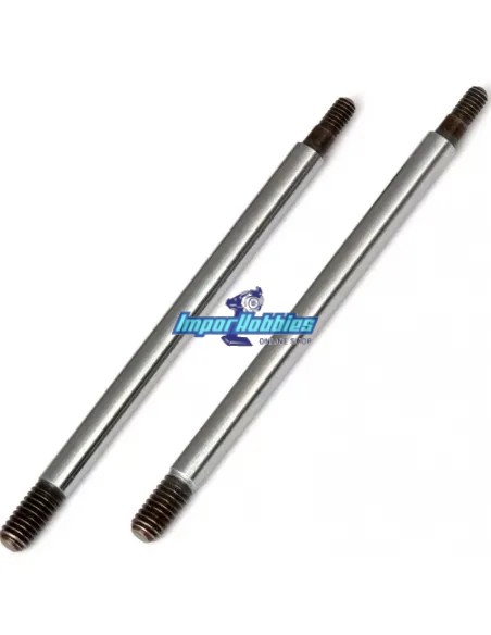 Tiges d'amortisseurs Chrome 3.5x33.5mm (2 U.) Team Associated RC8B3.1 / B4 / T3 / T3.1 / T3.2 AS81176