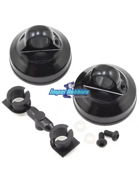Bouchons d'amortisseurs (2 U.) Team Associated RC8B3 / B3.1 / T3.1 AS81179 - Team Associated RC8B3 & RC8B3e - Pièces detachées e