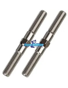 Tirantes / Paso invertido trasero M5x44mm (2 Uds.) Team Associated RC8B4 / B4e AS89299 - Repuesto y opciones