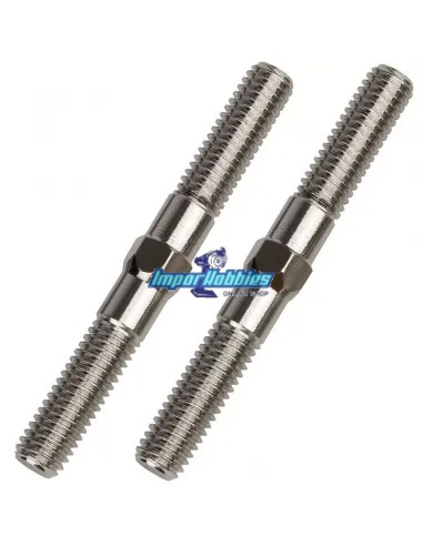 Tirantes / Paso invertido trasero M5x44mm (2 Uds.) Team Associated RC8B4 / B4e AS89299 - Repuesto y opciones