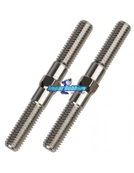 Tirantes / Paso invertido trasero M5x44mm (2 Uds.) Team Associated RC8B4 / B4e AS89299 - Repuesto y opciones