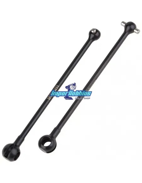 Axes de cardans 93mm Av / Arr (2 U.) Team Associated RC8B4 / B4e AS81497 - Pièces deta