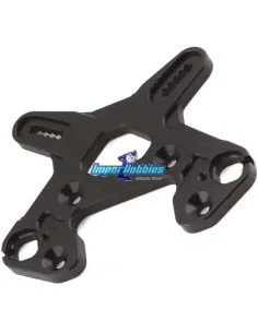 Soporte / Mariposa de amortiguador delantero en aluminio Team Associated RC8B4 / B4e AS81502 - Repuesto y opciones