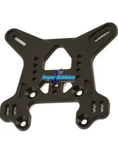 Soporte / Mariposa de amortiguador trasero en aluminio Team Associated RC8B4 / B4e AS81505 - Repuesto y opciones