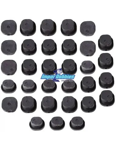 Set casquillos suspensión / ejes de trapecios Team Associated RC8B4 / B4e AS81520 - Repuesto y opciones