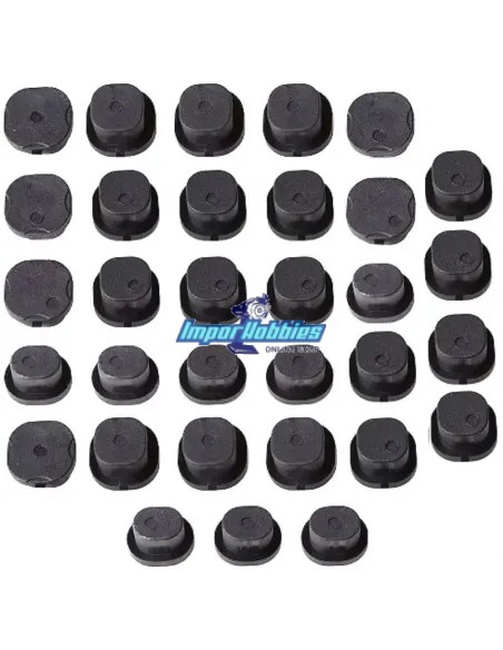 Set casquillos suspensión / ejes de trapecios Team Associated RC8B4 / B4e AS81520 - Repuesto y opciones