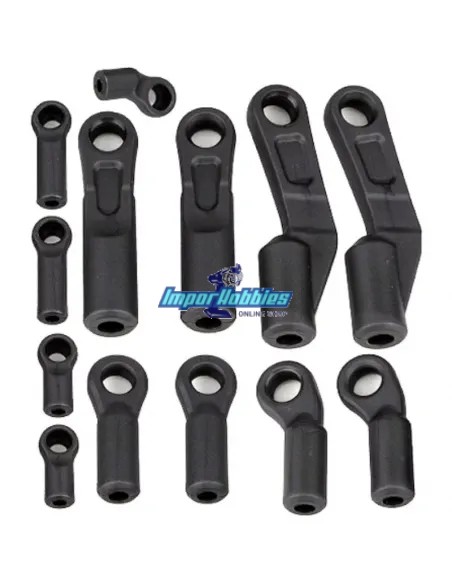 Kit de rotulas plásticas de tirantes (13 Uds.) Team Associated RC8B4 / B4e AS81521 - Repuesto y opciones
